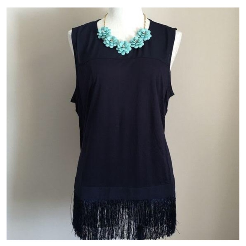 J. Crew Navy Blue Tunic Top 🛒